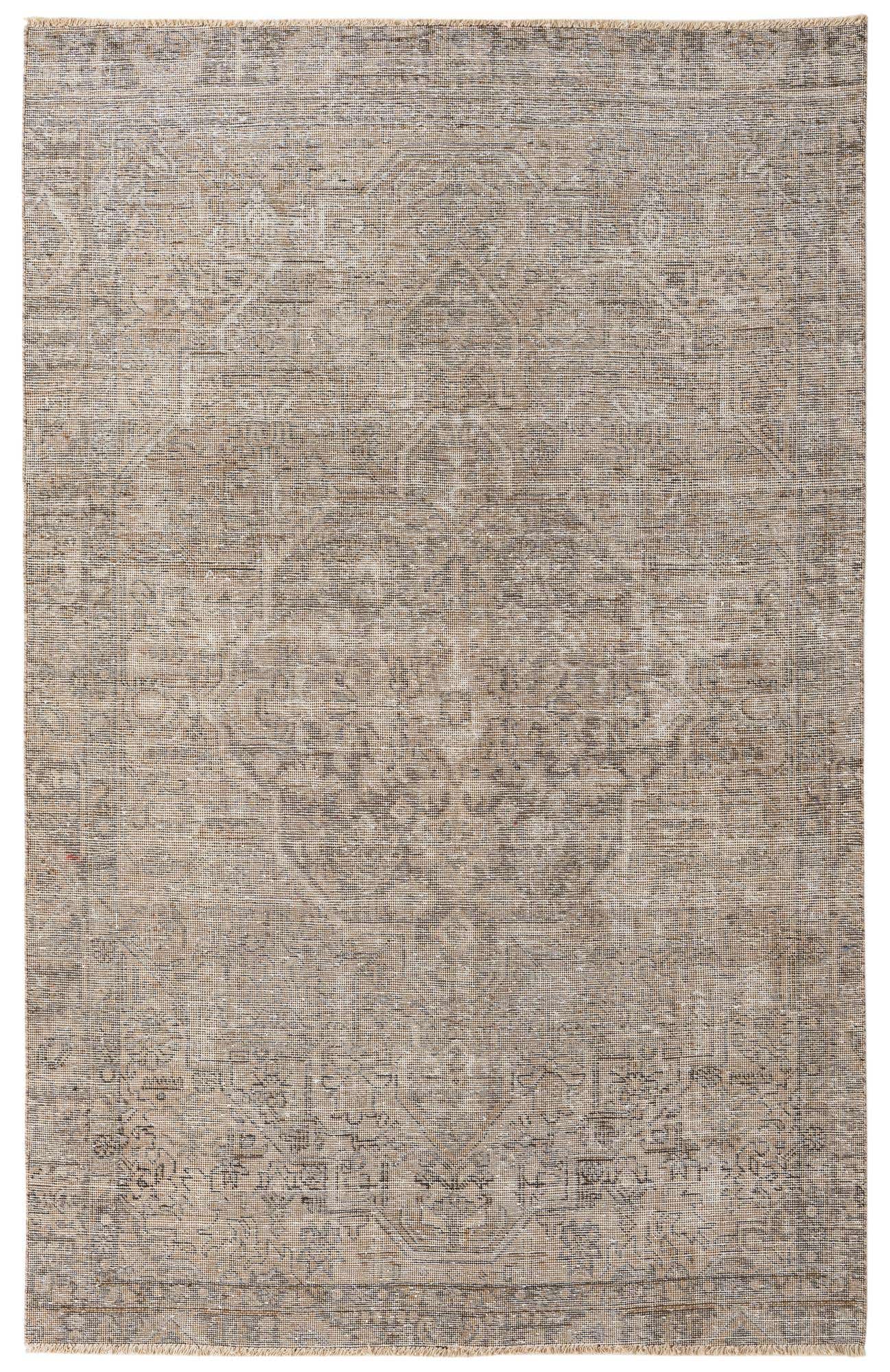 5' 5 x 8' 5 Hand Knotted Ultra Vintage Persian Wool Rug