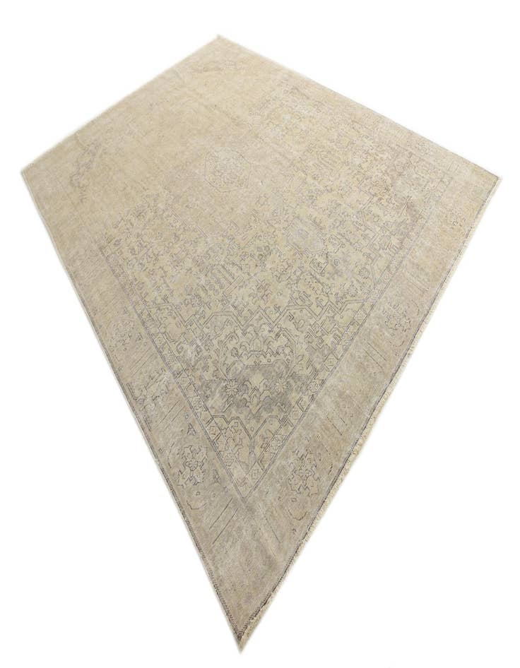 Detail image of 9' 4 x 12' 5  Hand Knotted Ultra Vintage Persian Wool Rug