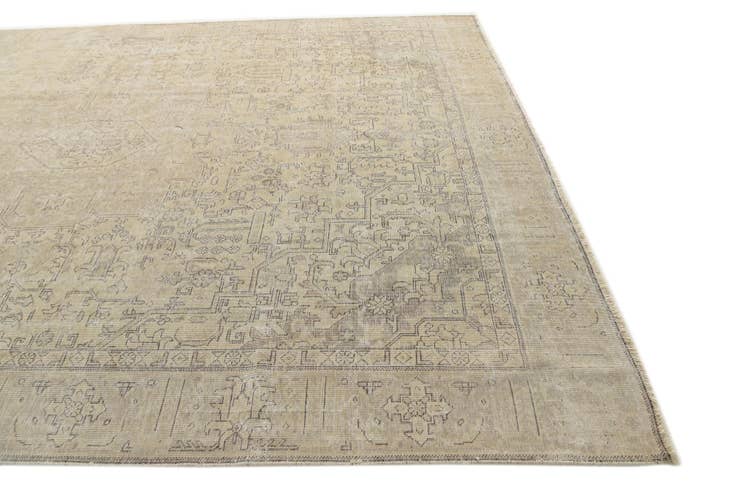 Detail image of 9' 4 x 12' 5 Hand Knotted Ultra Vintage Persian Wool Rug