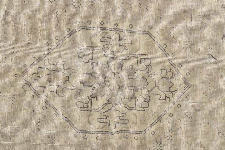 9' 4 x 12' 5 Hand Knotted Ultra Vintage Persian Wool Rug