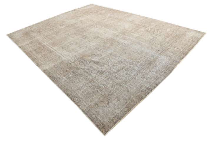 9' 8 x 12' 2 Hand Knotted Ultra Vintage Persian Wool Rug