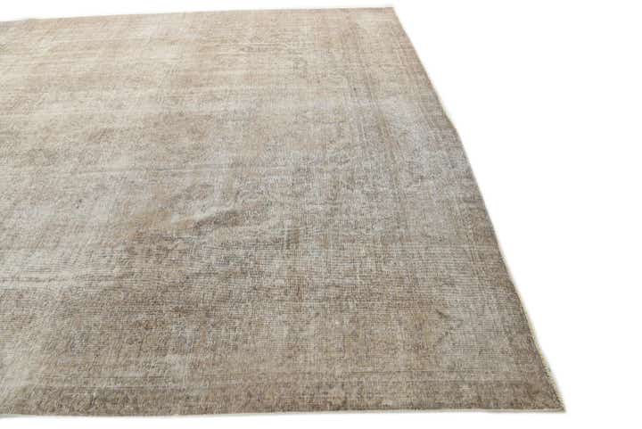 9' 8 x 12' 2 Hand Knotted Ultra Vintage Persian Wool Rug
