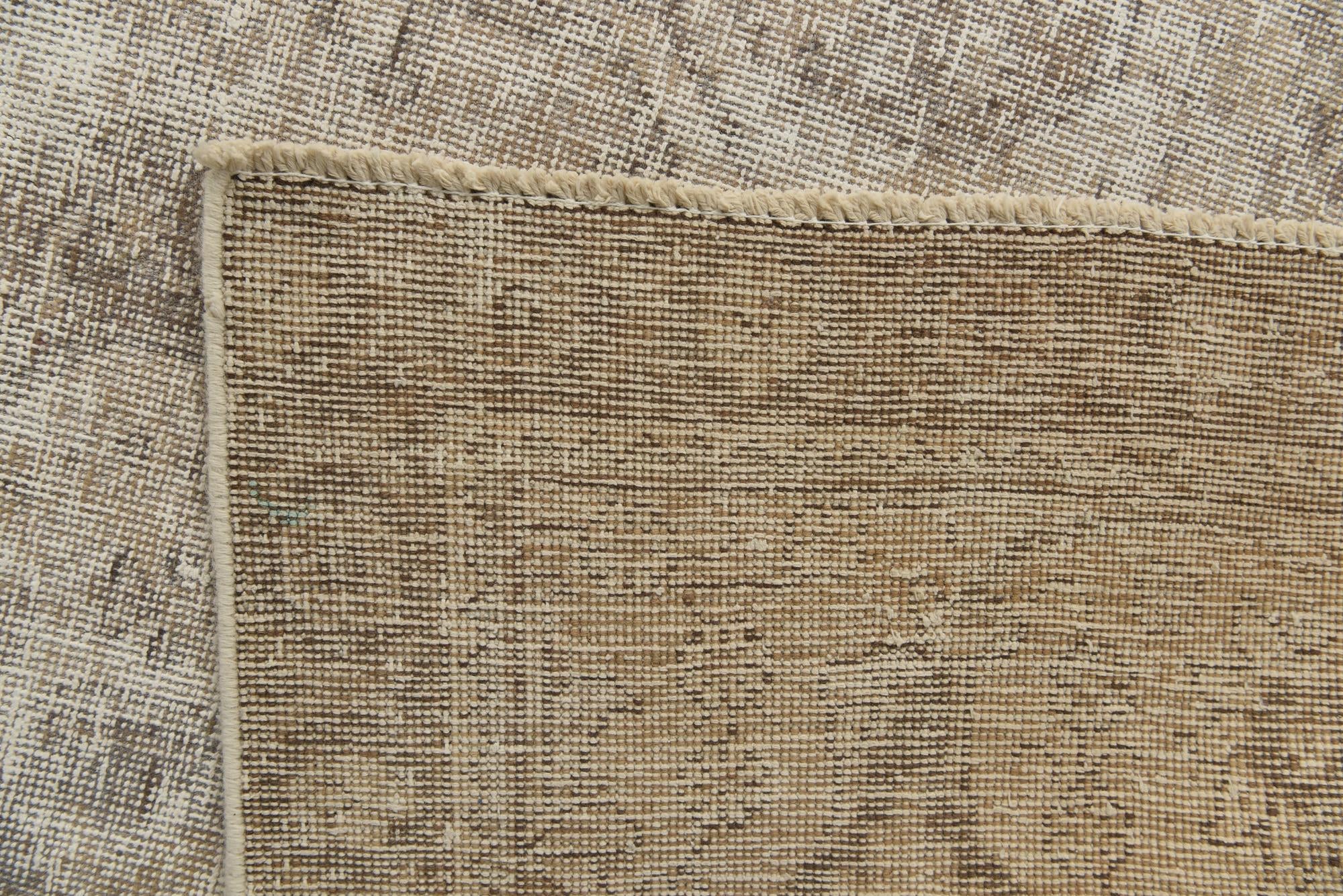 9' 8 x 12' 2 Hand Knotted Ultra Vintage Persian Wool Rug