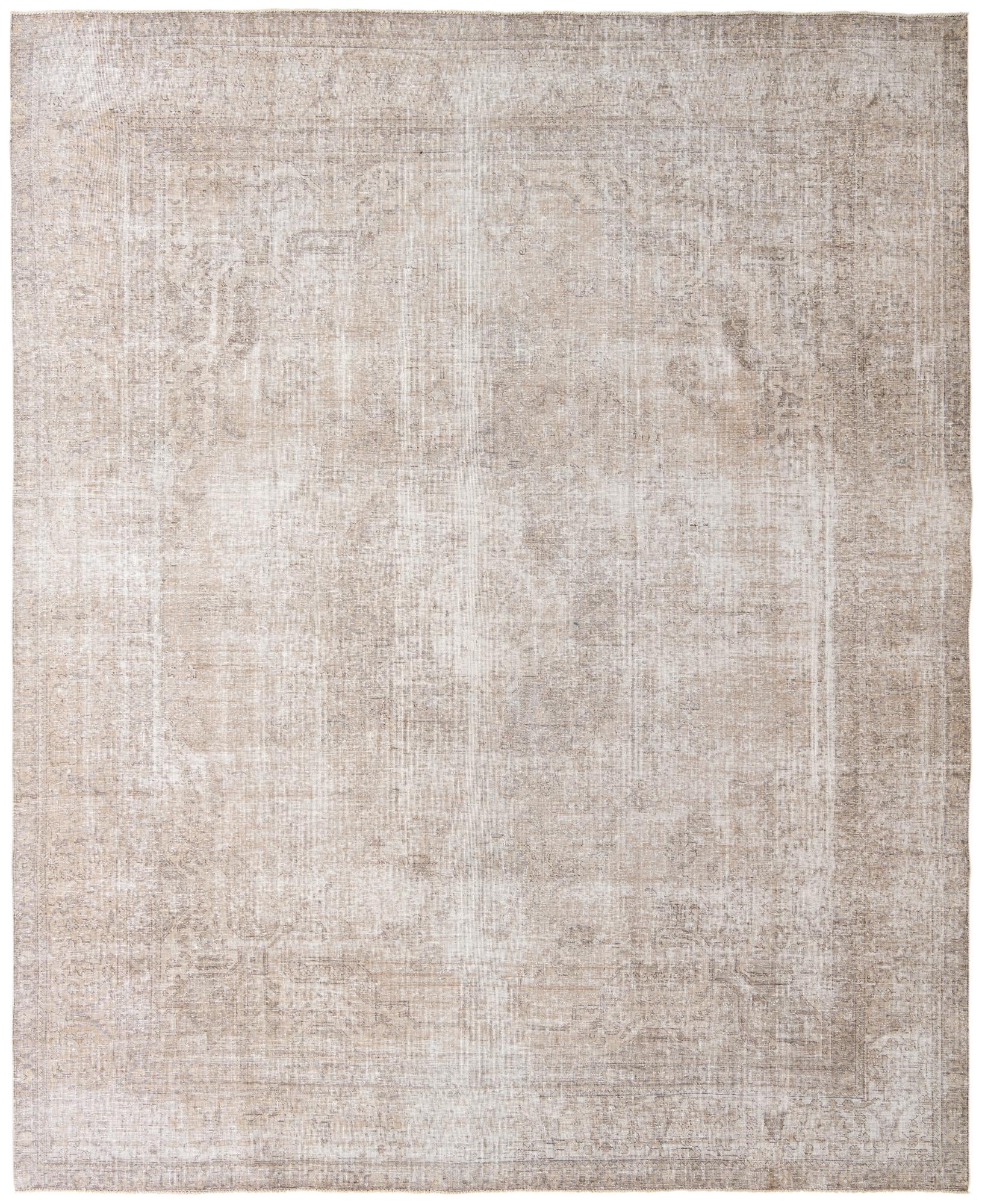 9' 8 x 12' 2 Hand Knotted Ultra Vintage Persian Wool Rug