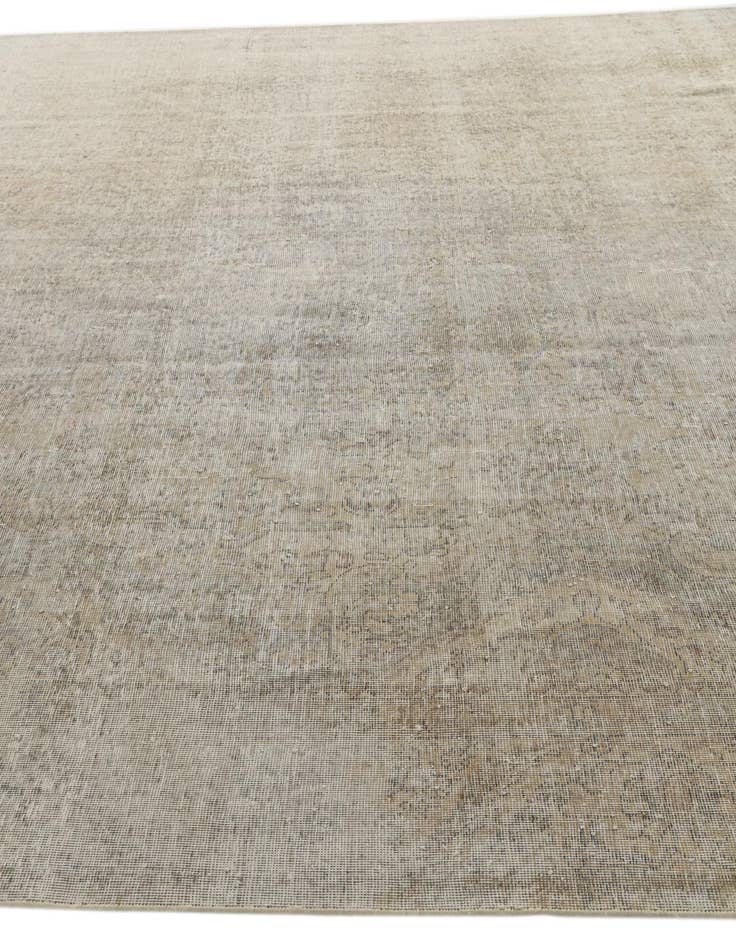 Detail image of 9' 1 x 12' 8  Hand Knotted Ultra Vintage Persian Wool Rug