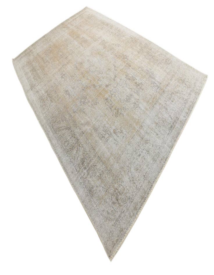 Detail image of 8' 1 x 12' 1  Hand Knotted Ultra Vintage Persian Wool Rug