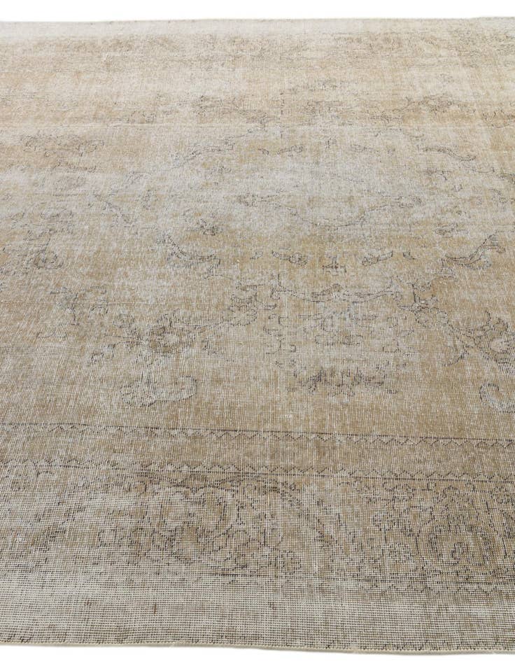 Detail image of 8' 1 x 12' 1  Hand Knotted Ultra Vintage Persian Wool Rug