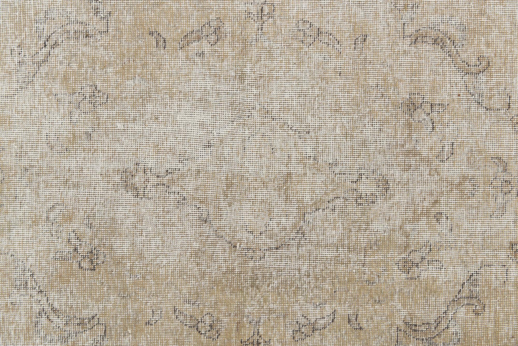 8' 1 x 12' 1 Hand Knotted Ultra Vintage Persian Wool Rug