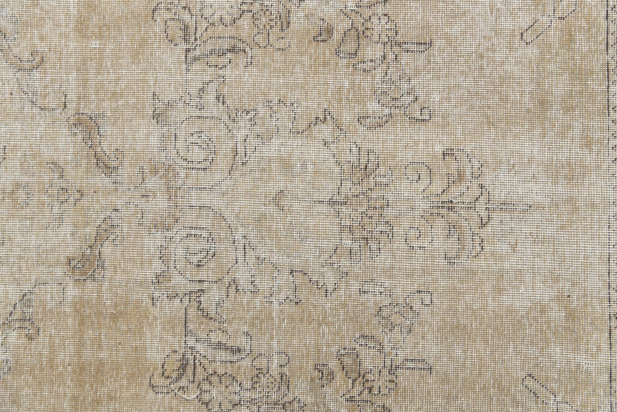 8' 1 x 12' 1 Hand Knotted Ultra Vintage Persian Wool Rug