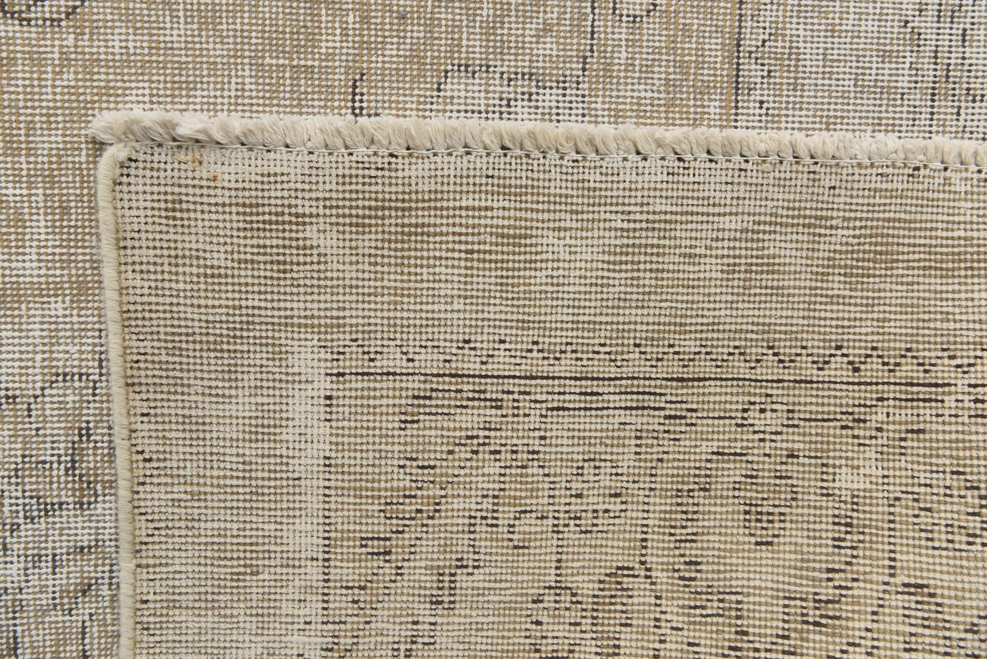 8' 1 x 12' 1 Hand Knotted Ultra Vintage Persian Wool Rug