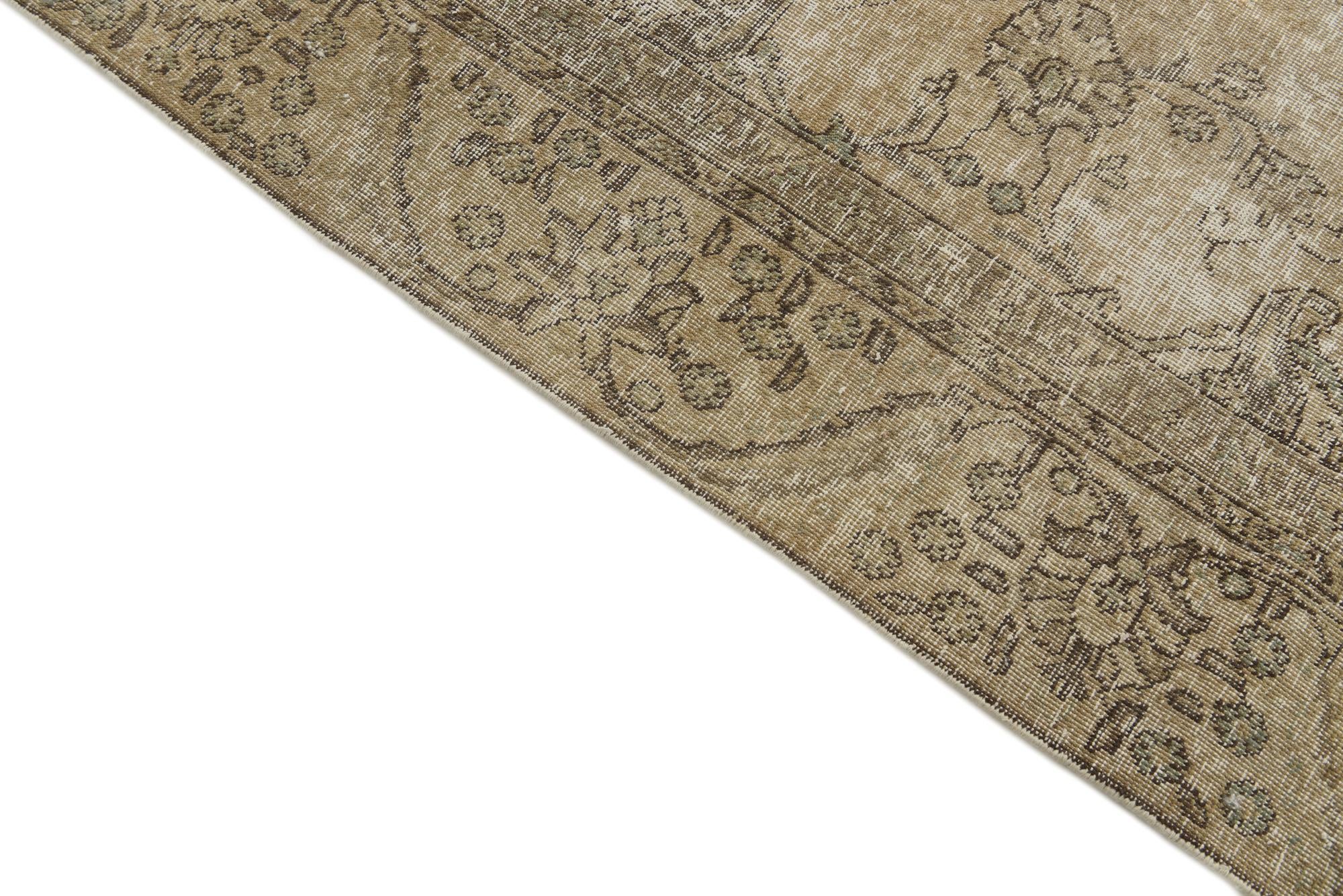 7' 7 x 10' 1 Hand Knotted Ultra Vintage Persian Wool Rug