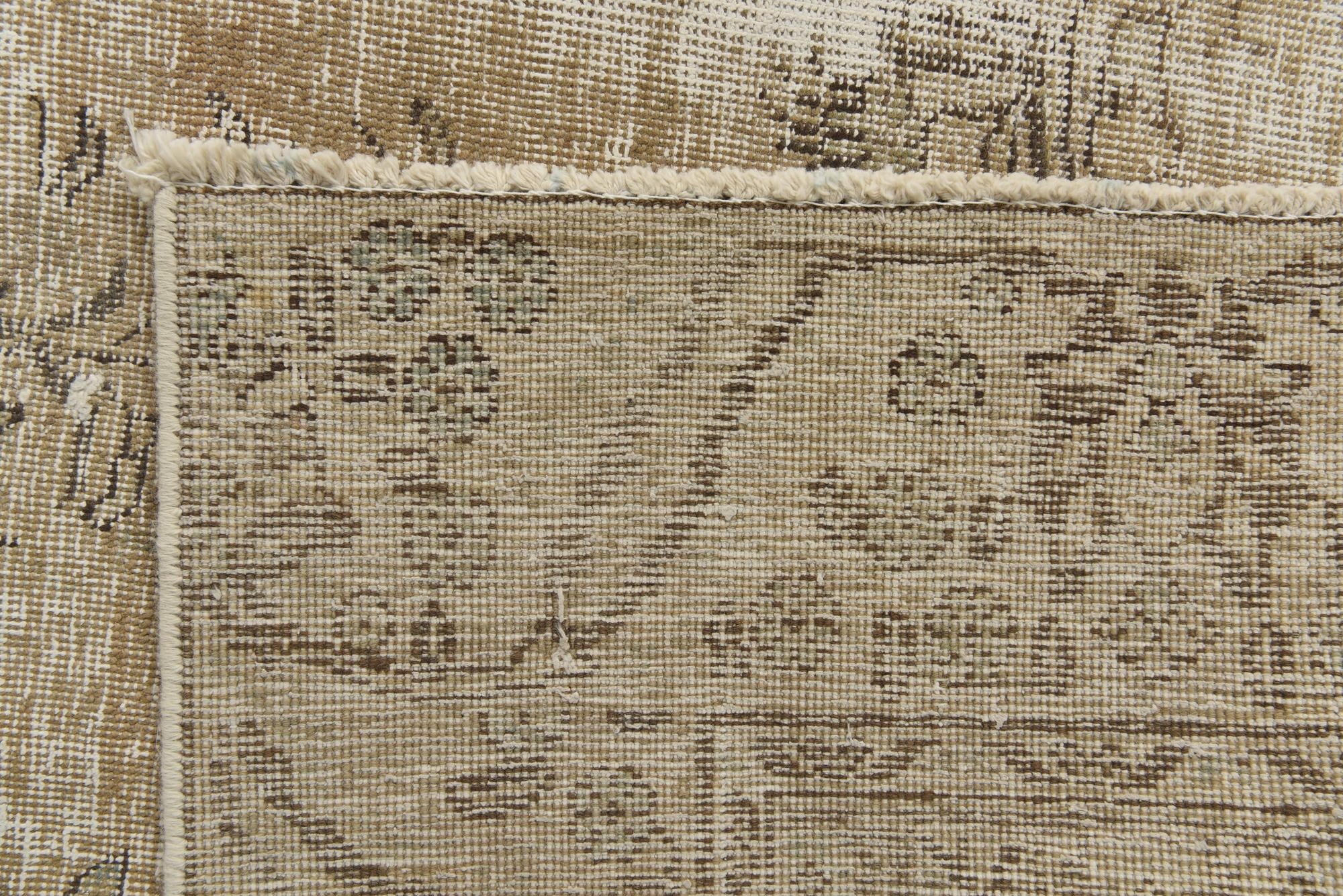 7' 7 x 10' 1 Hand Knotted Ultra Vintage Persian Wool Rug
