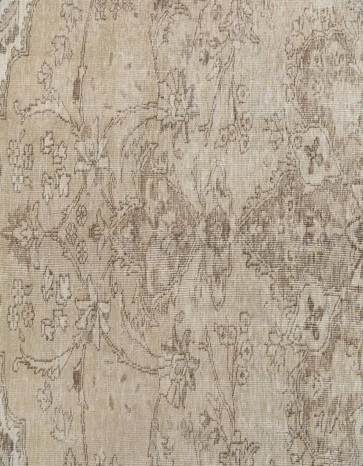 Detail image of 9' 8 x 12' 9  Hand Knotted Ultra Vintage Persian Wool Rug