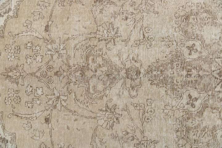 9' 8 x 12' 9 Hand Knotted Ultra Vintage Persian Wool Rug