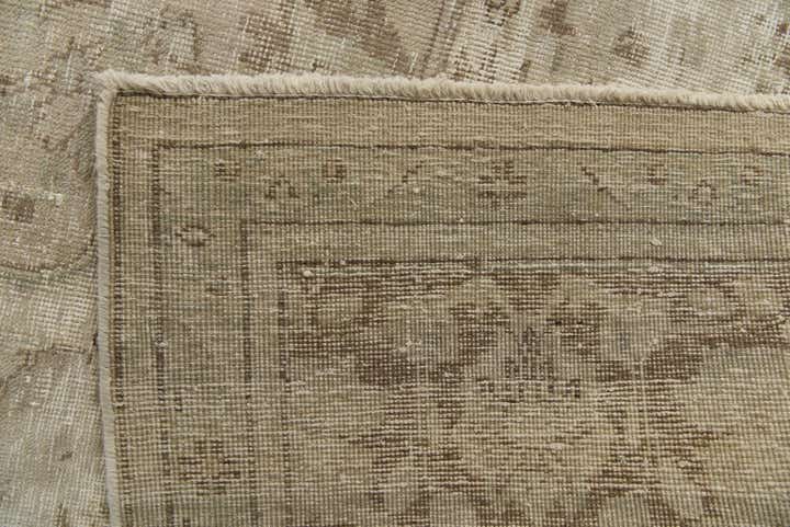 9' 8 x 12' 9 Hand Knotted Ultra Vintage Persian Wool Rug