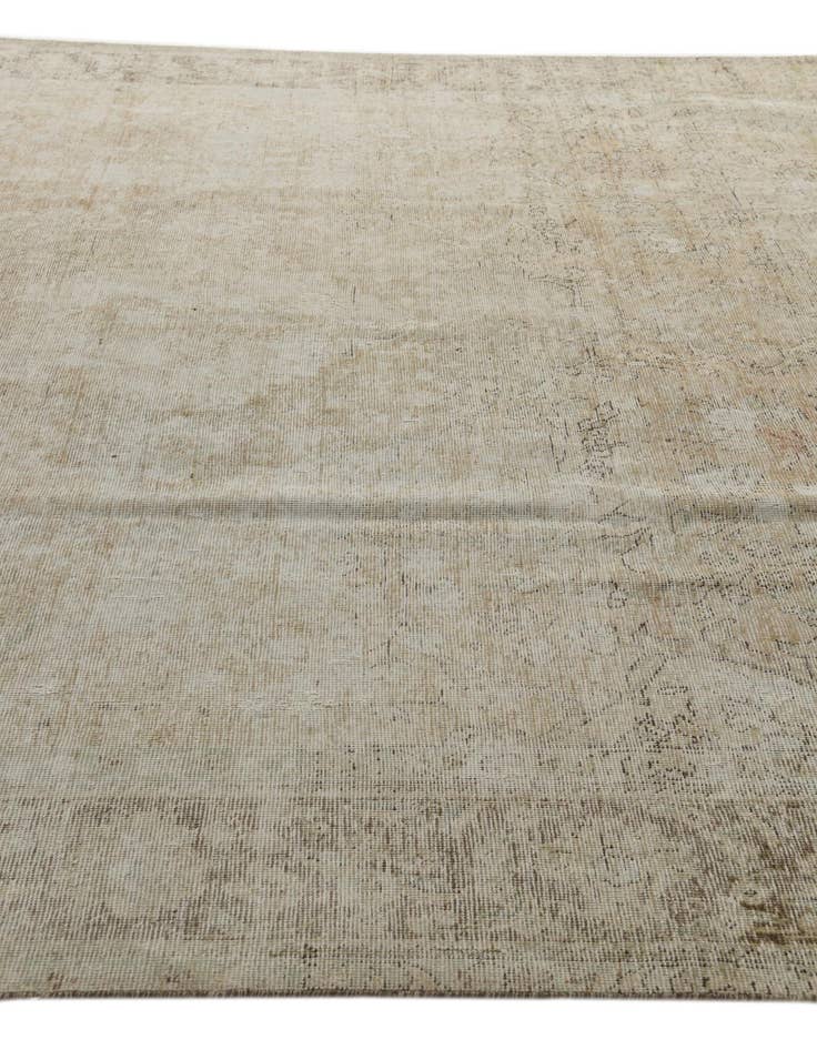 Detail image of 9' 5 x 12' 5  Hand Knotted Ultra Vintage Persian Wool Rug