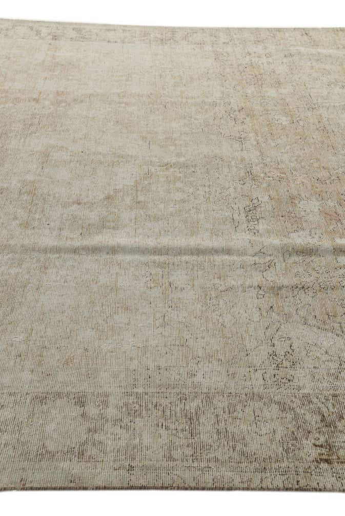 9' 5 x 12' 5 Hand Knotted Ultra Vintage Persian Wool Rug