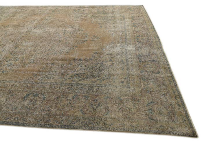 Detail image of 9' 10 x 12' 8 Hand Knotted Ultra Vintage Persian Wool Rug