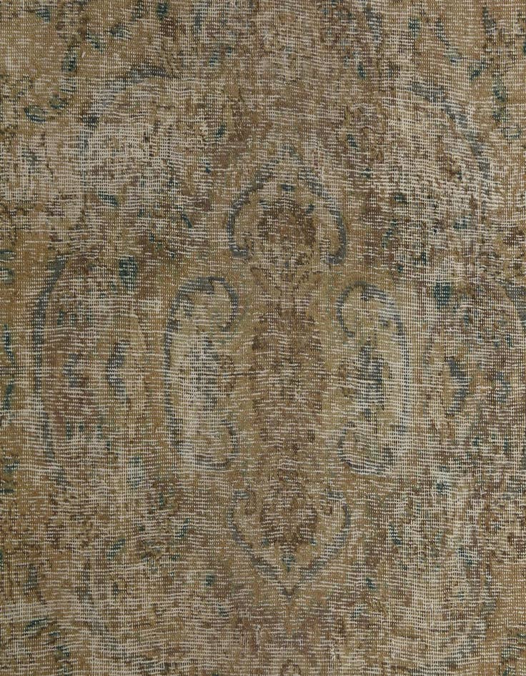 Detail image of 9' 10 x 12' 8  Hand Knotted Ultra Vintage Persian Wool Rug