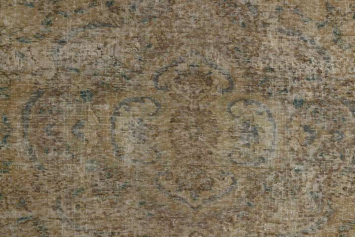 9' 10 x 12' 8 Hand Knotted Ultra Vintage Persian Wool Rug