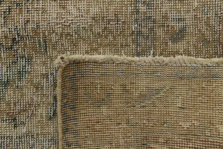 9' 10 x 12' 8 Hand Knotted Ultra Vintage Persian Wool Rug