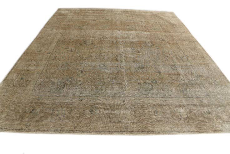 Detail image of 9' 9 x 11' 3 Hand Knotted Ultra Vintage Persian Wool Rug