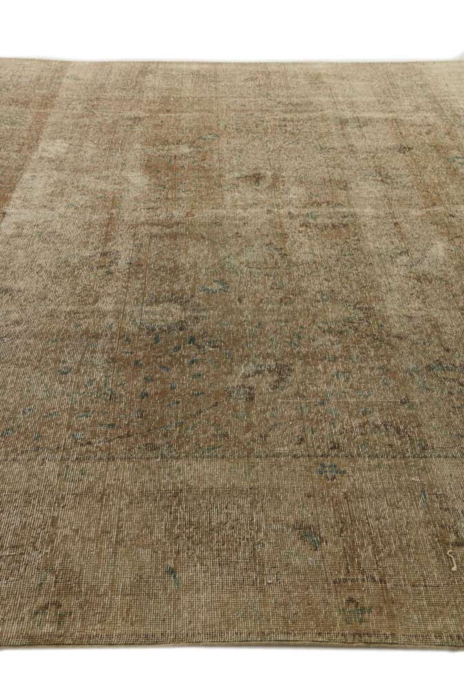 9' 9 x 11' 3 Hand Knotted Ultra Vintage Persian Wool Rug