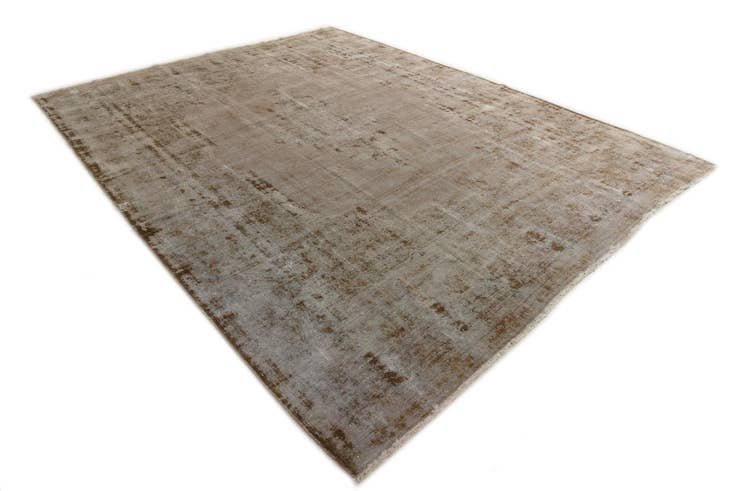 Detail image of 10' 7 x 13' 8 Hand Knotted Ultra Vintage Persian Wool Rug