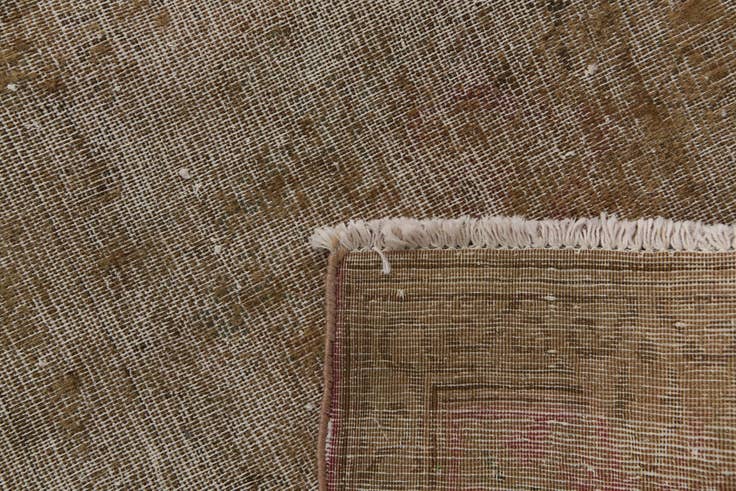 Detail image of 10' 7 x 13' 8 Hand Knotted Ultra Vintage Persian Wool Rug