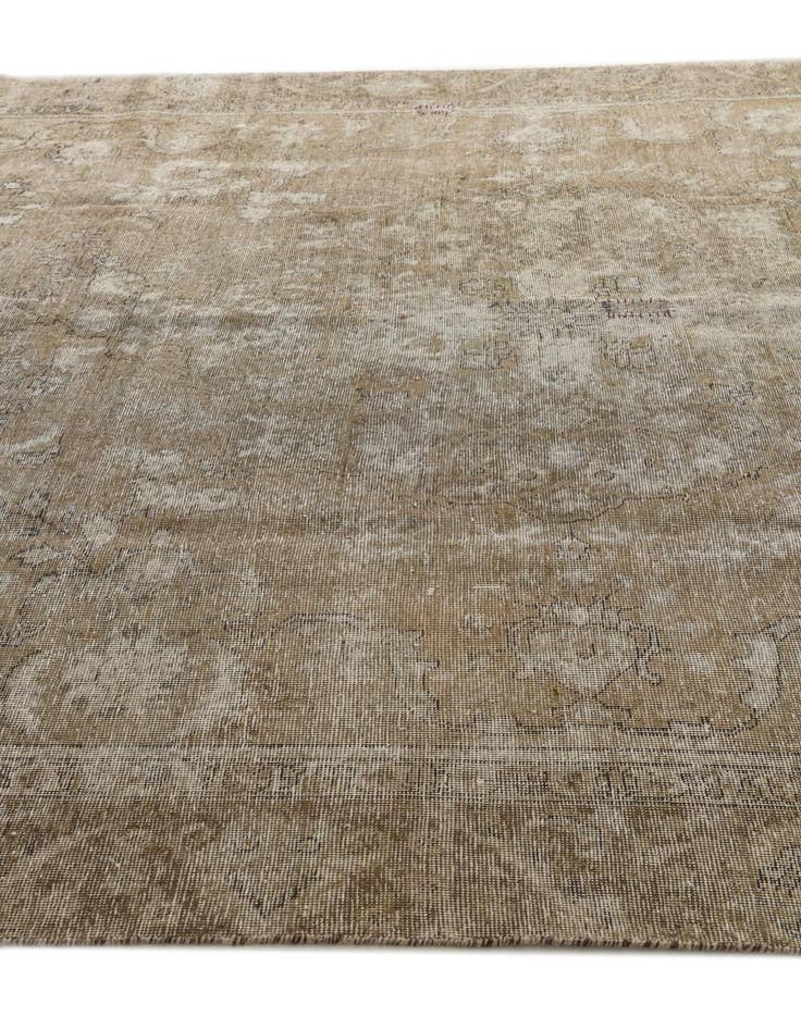 Detail image of 8' 9 x 12' 4  Hand Knotted Ultra Vintage Persian Wool Rug