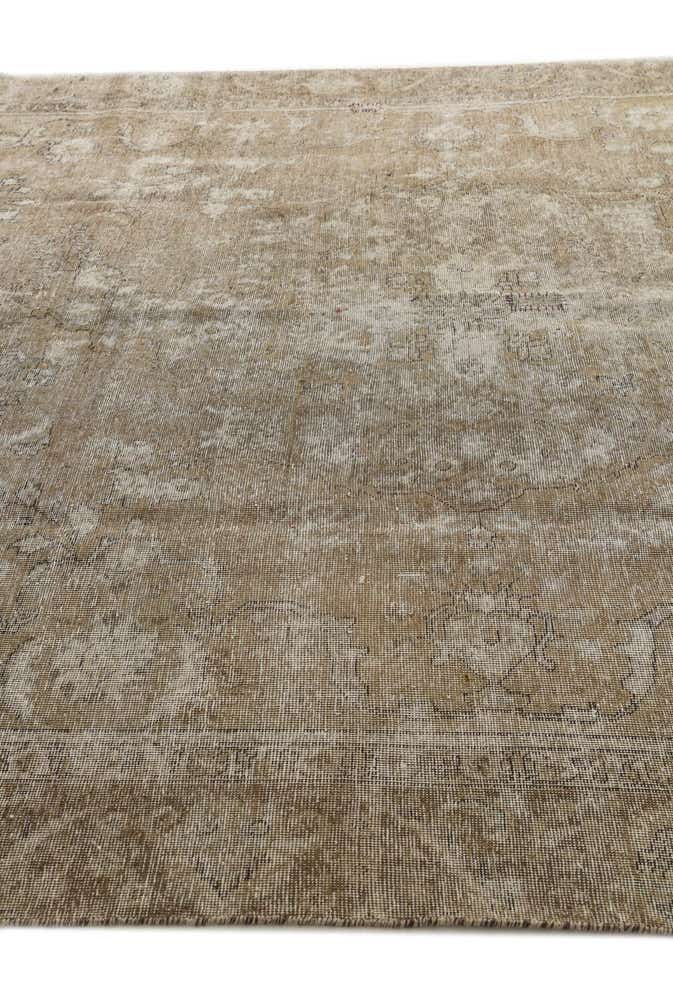 8' 9 x 12' 4 Hand Knotted Ultra Vintage Persian Wool Rug
