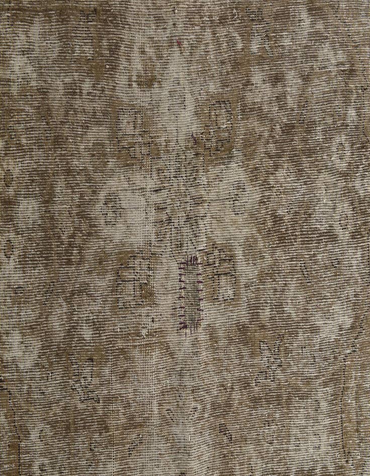 Detail image of 8' 9 x 12' 4  Hand Knotted Ultra Vintage Persian Wool Rug