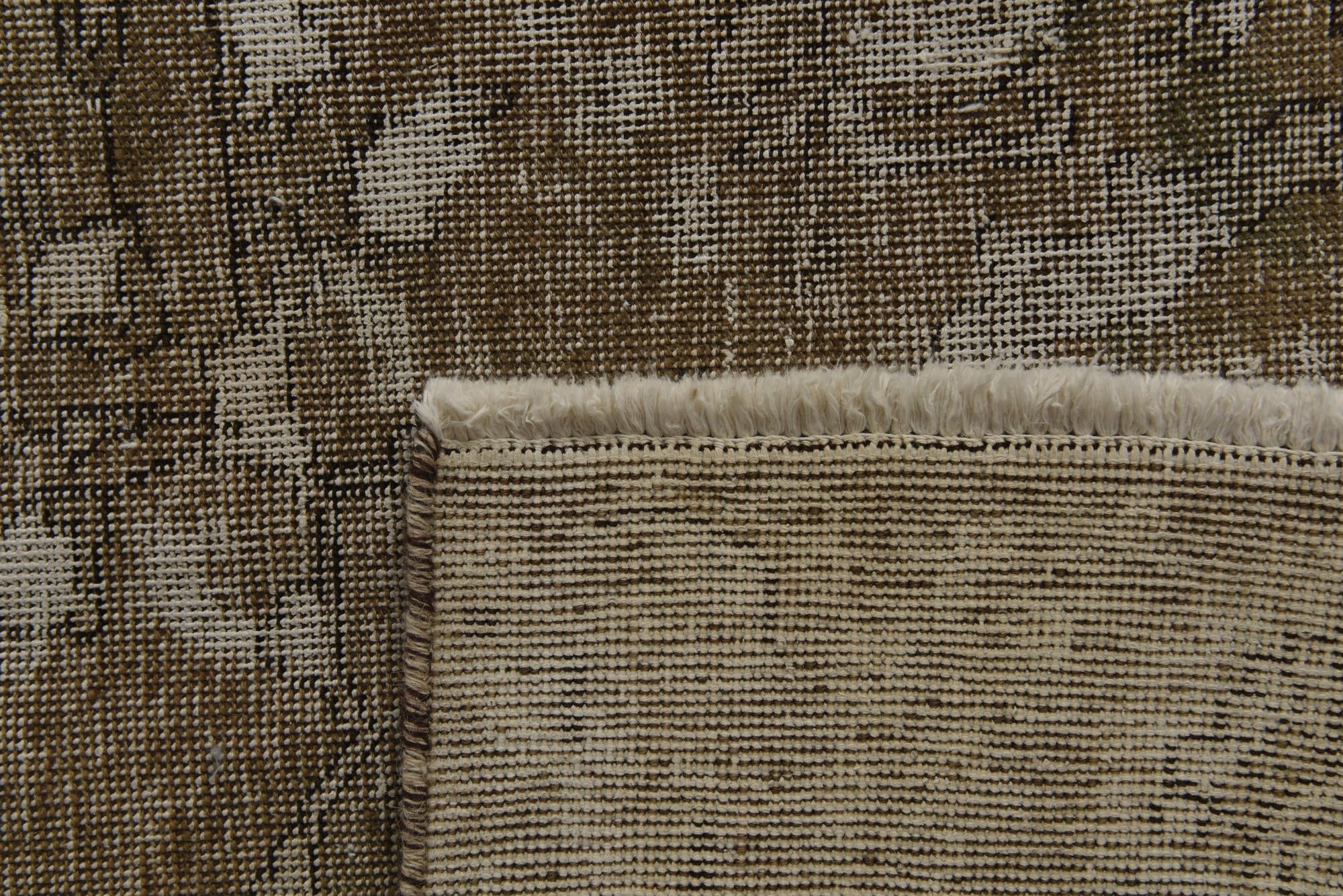 8' 9 x 12' 4 Hand Knotted Ultra Vintage Persian Wool Rug