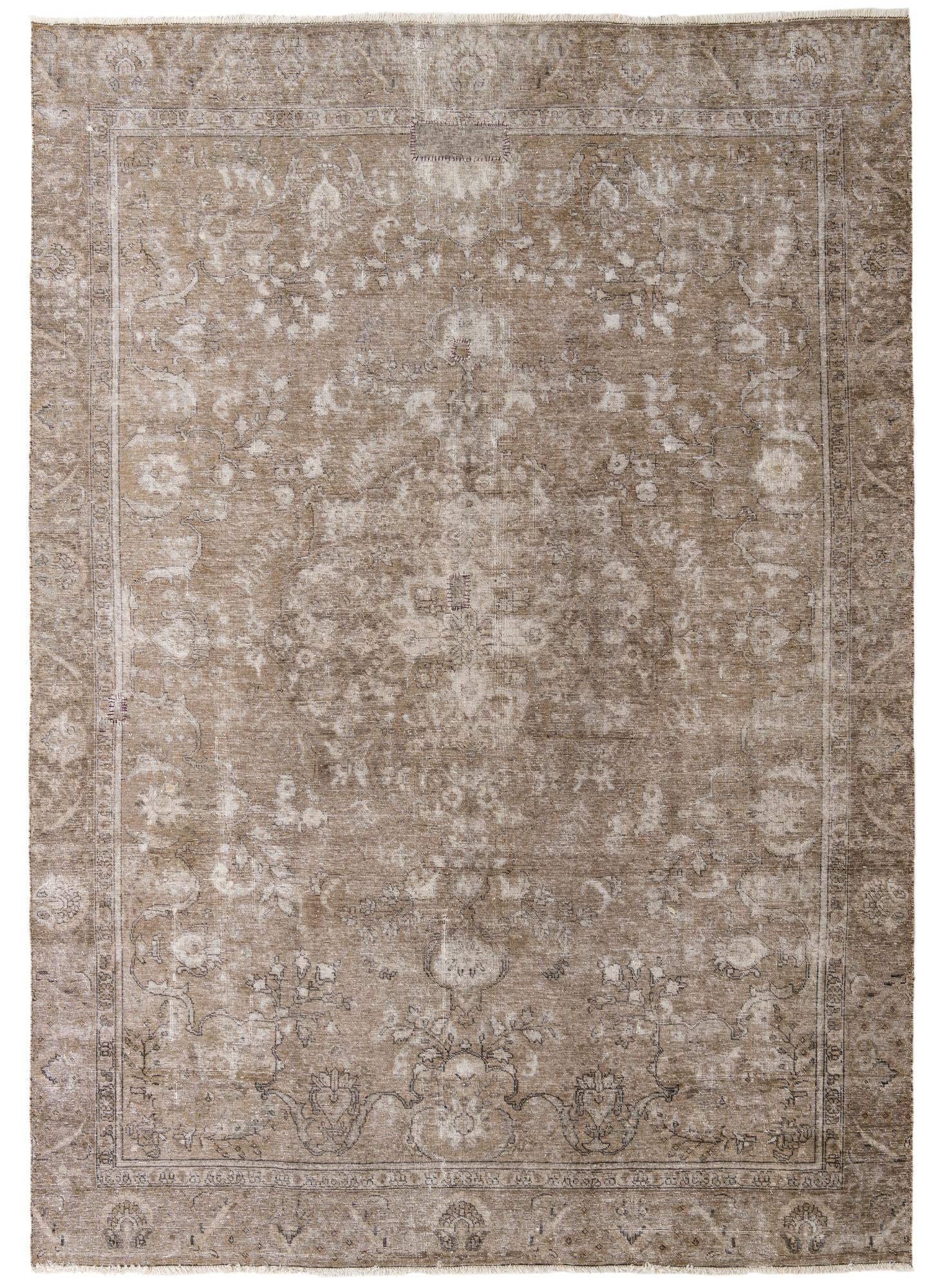 8' 9 x 12' 4 Hand Knotted Ultra Vintage Persian Wool Rug