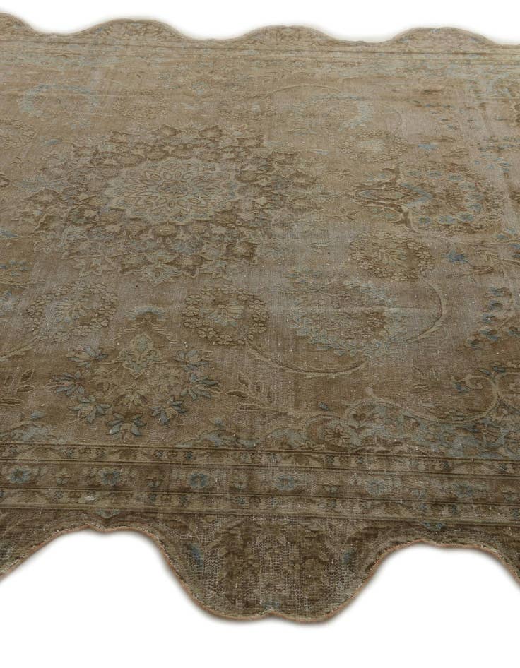 Detail image of 8' 5 x 11' 8  Hand Knotted Ultra Vintage Persian Wool Rug