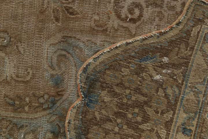 8' 5 x 11' 8 Hand Knotted Ultra Vintage Persian Wool Rug