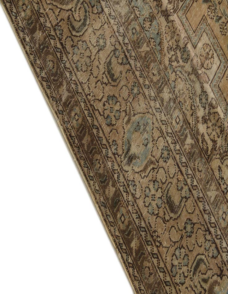 Detail image of 7' 5 x 10' 6 Hand Knotted Ultra Vintage Persian Wool Rug