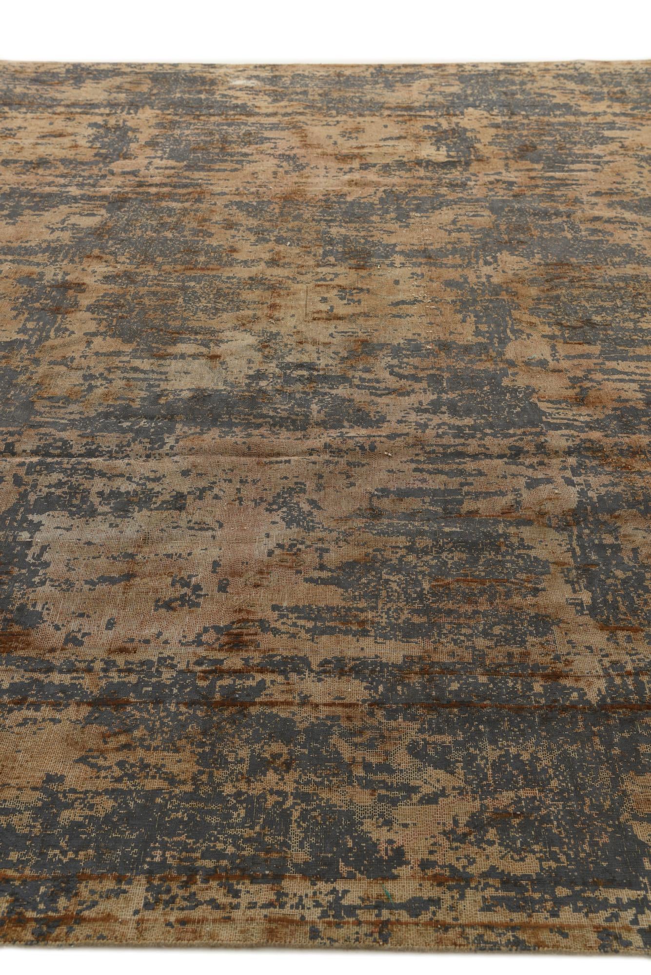 9' 3 x 13' 4 Hand Knotted Ultra Vintage Persian Wool Rug