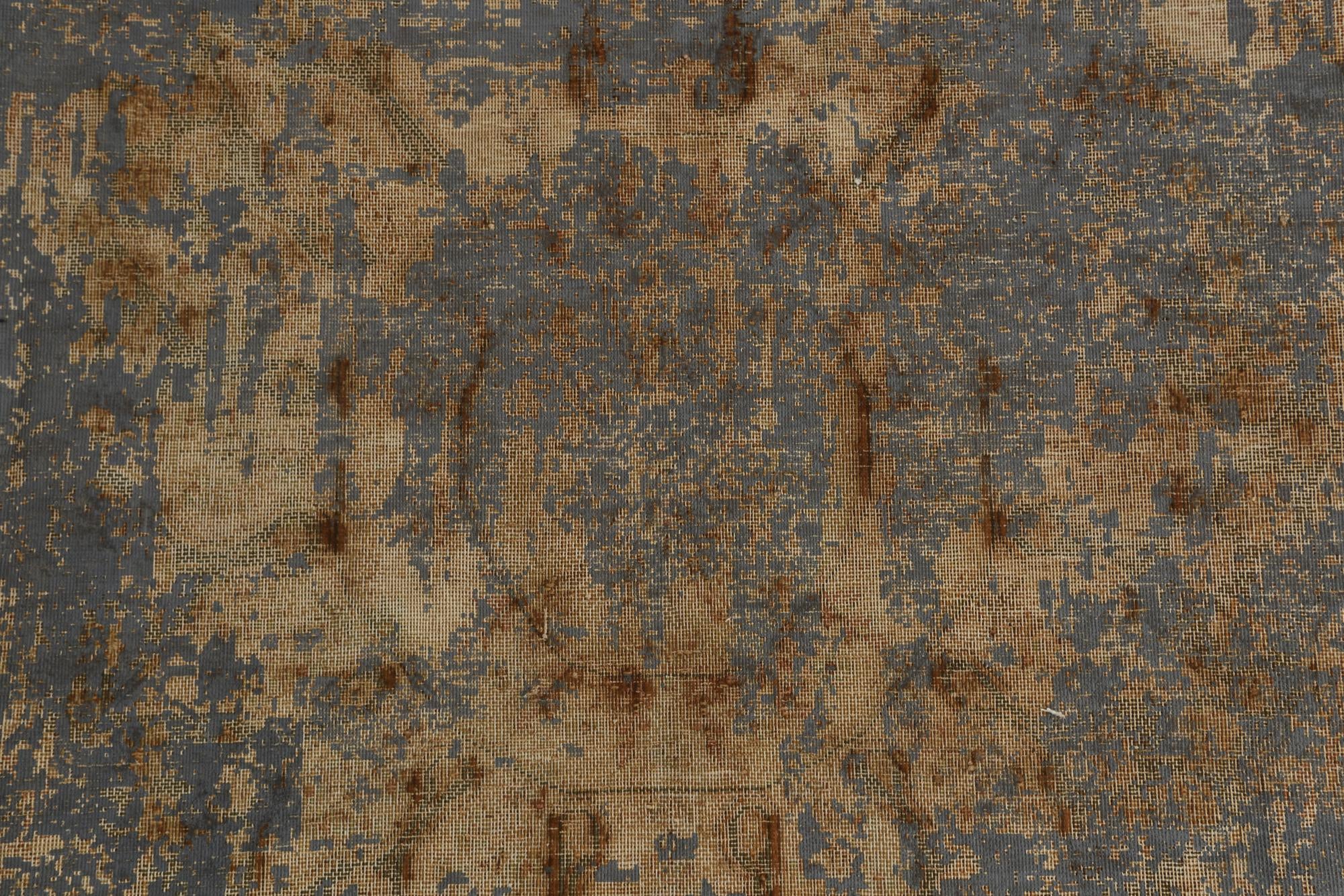 9' 3 x 13' 4 Hand Knotted Ultra Vintage Persian Wool Rug
