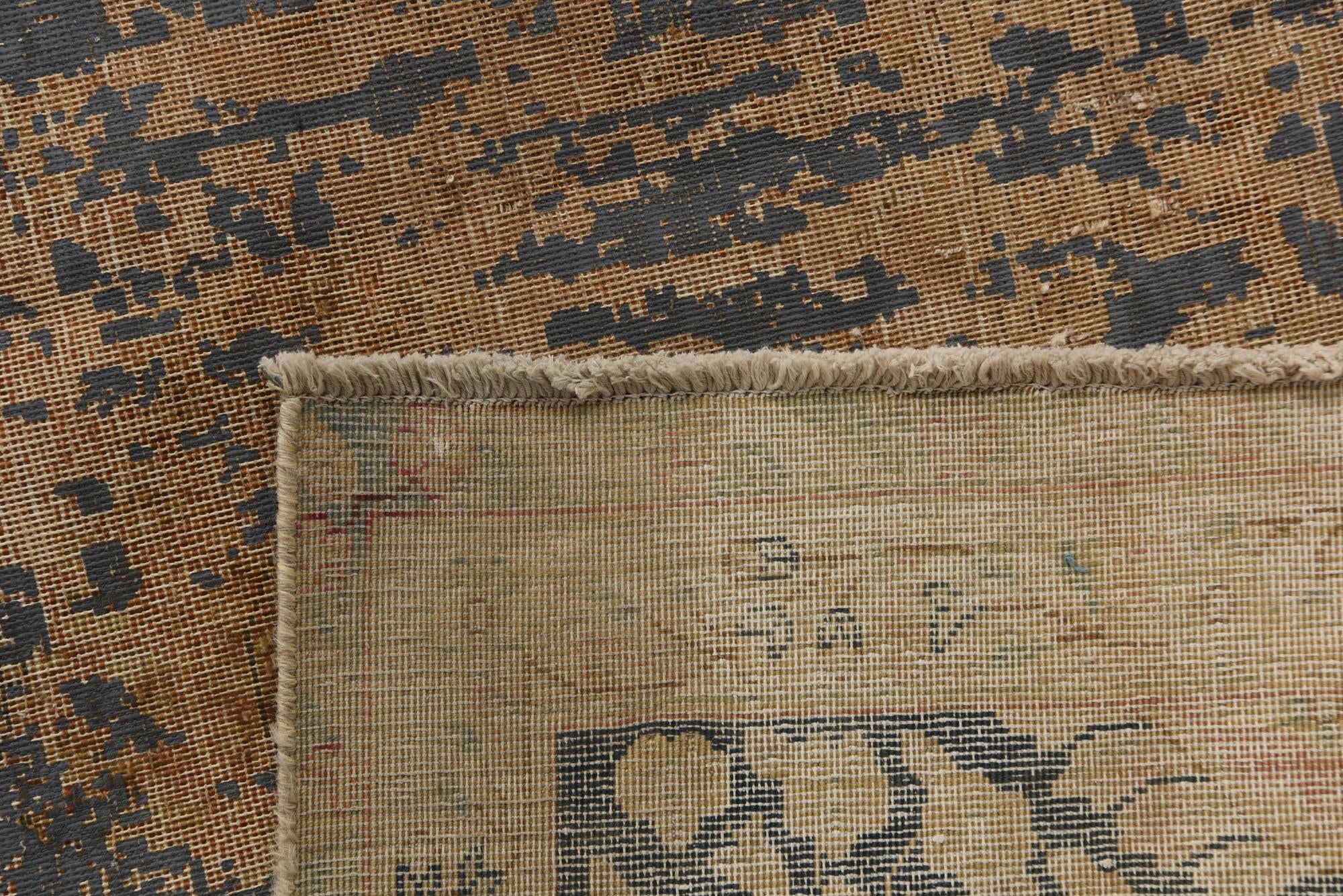 9' 3 x 13' 4 Hand Knotted Ultra Vintage Persian Wool Rug