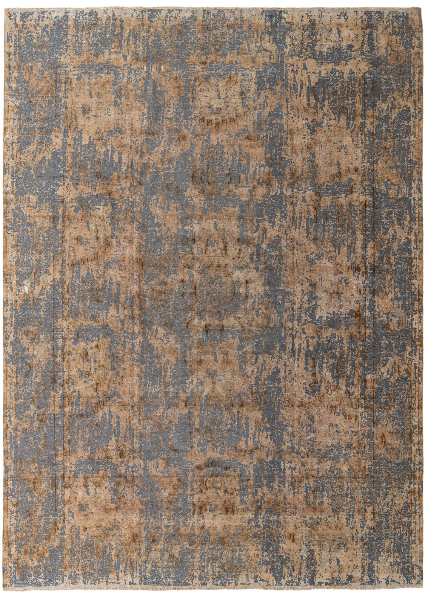 9' 3 x 13' 4 Hand Knotted Ultra Vintage Persian Wool Rug