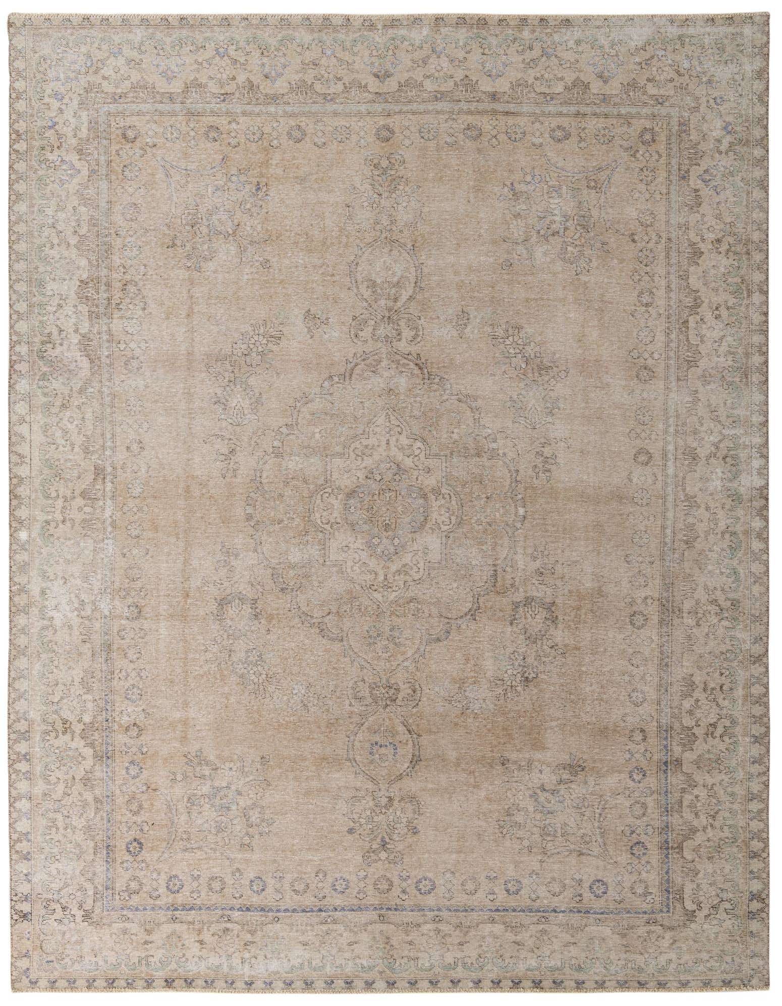 Primary image 9' 8 x 12' 8  Hand Knotted Ultra Vintage Persian Wool Rug