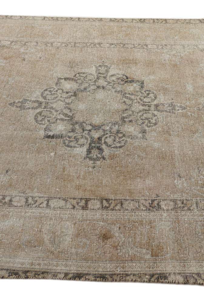 6' 6 x 9' 7 Hand Knotted Ultra Vintage Persian Wool Rug