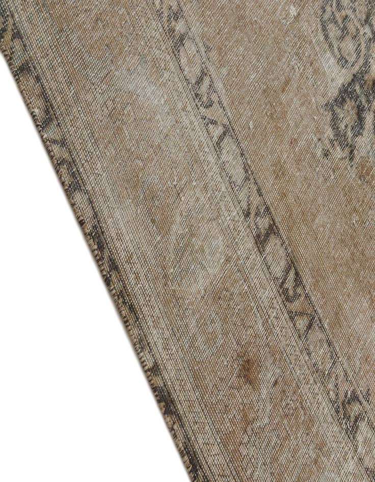 Detail image of 6' 6 x 9' 7  Hand Knotted Ultra Vintage Persian Wool Rug