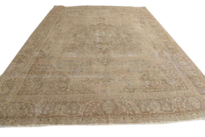 9' 6 x 12' 3 Hand Knotted Ultra Vintage Persian Wool Rug