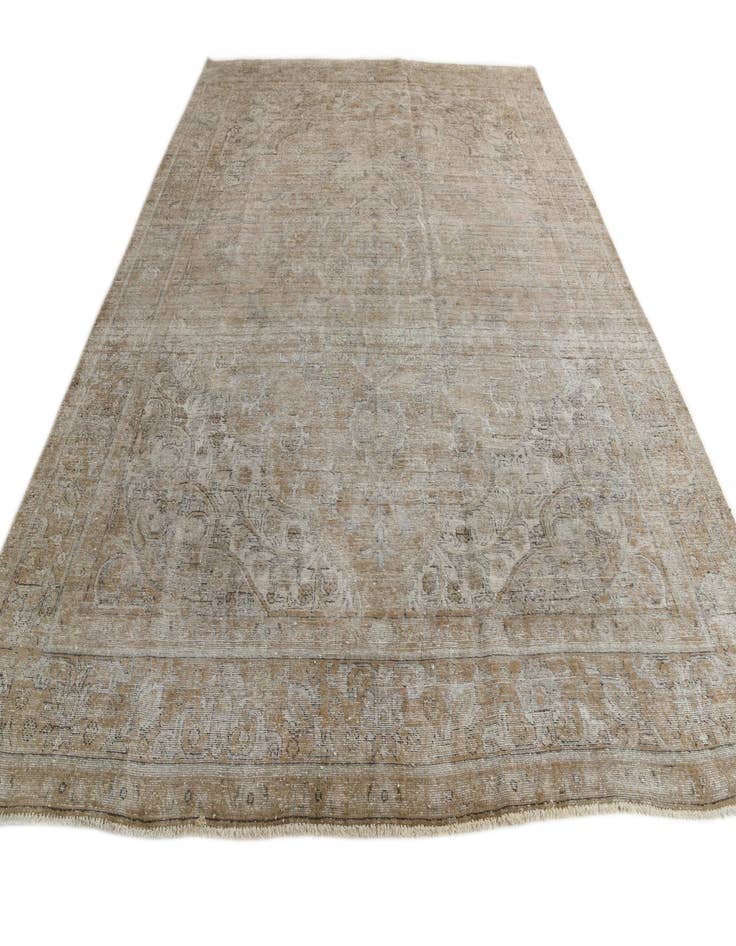 Detail image of 9' 7 x 12' 4  Hand Knotted Ultra Vintage Persian Wool Rug