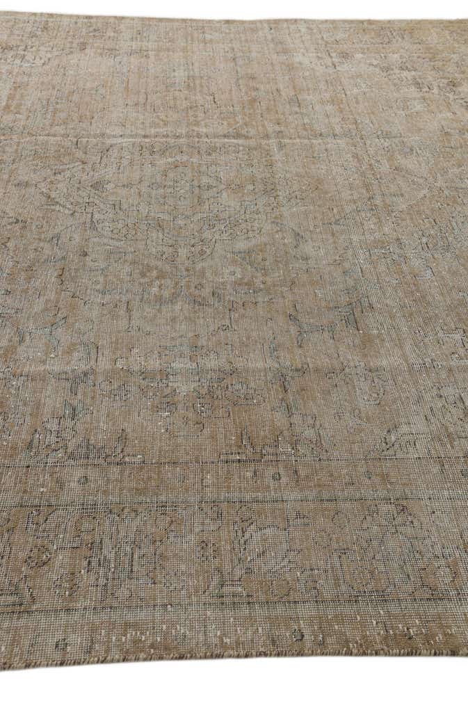 9' 7 x 12' 4 Hand Knotted Ultra Vintage Persian Wool Rug
