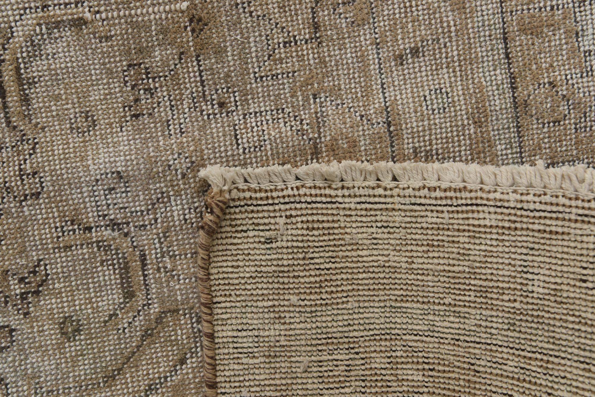 9' 7 x 12' 4 Hand Knotted Ultra Vintage Persian Wool Rug