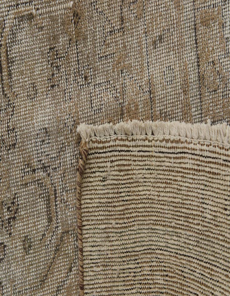 Detail image of 9' 7 x 12' 4  Hand Knotted Ultra Vintage Persian Wool Rug