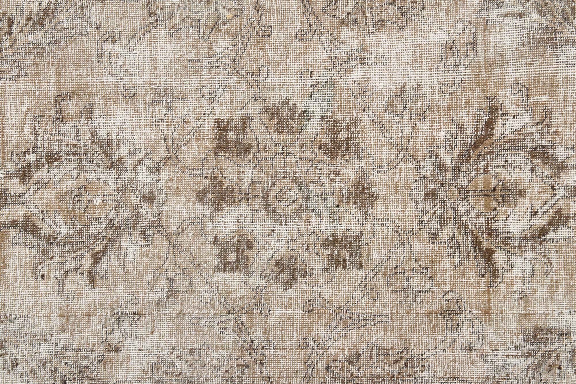 9' 2 x 13' 3 Hand Knotted Ultra Vintage Persian Wool Rug